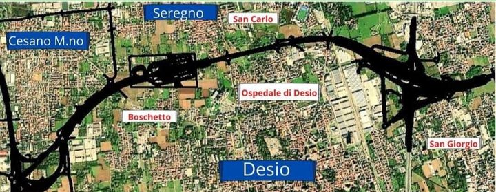 PEDEMONTANA, IL SILENZIO DELL'AMMINISTRAZIONE GARGIULO. A DESIO LA MINORANZA CHIEDE UNA COMMISSIONE INFRASTRUTTURE