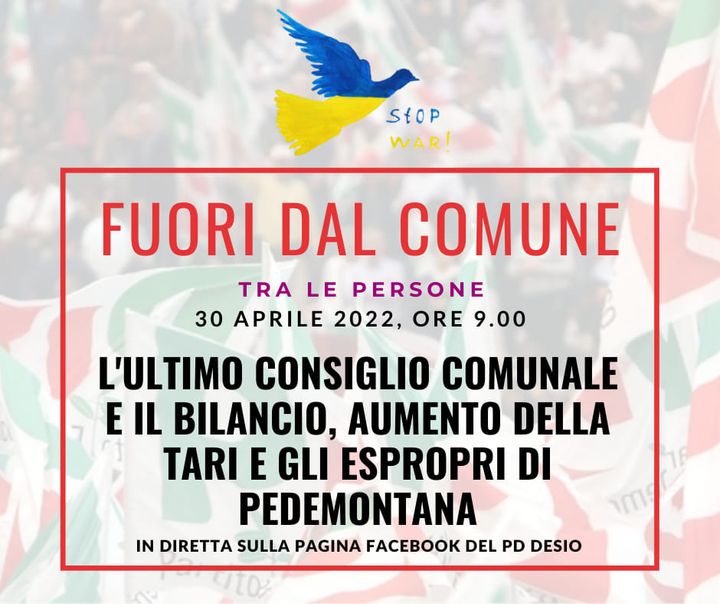 Fuori dal Comune #11 - Rendiconto di gestione 2021, nuove tariffe TARI e situazione espropriandi di Pedemontana.