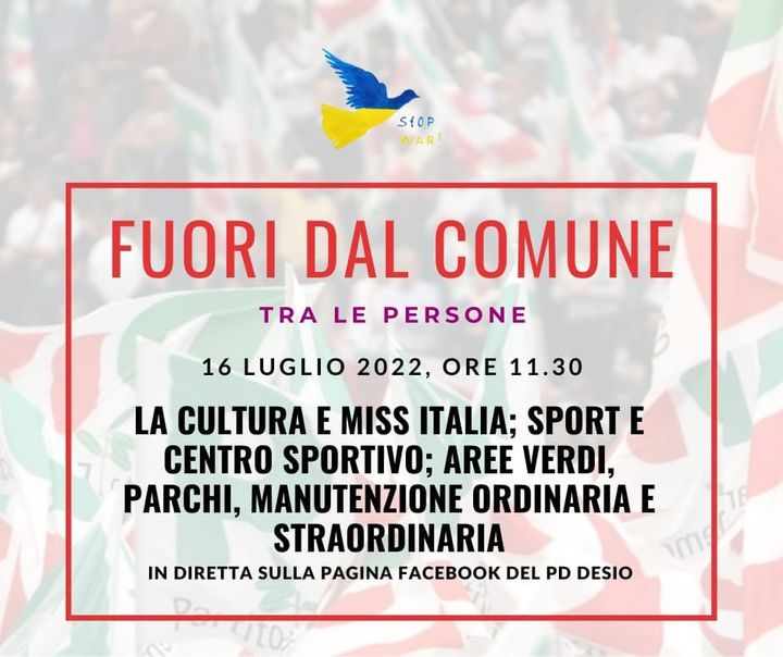 Fuori dal Comune #21 - Le selezioni di Miss Italia, sport e centro sportivo, manutenzione ordinaria e straordinaria di parchi