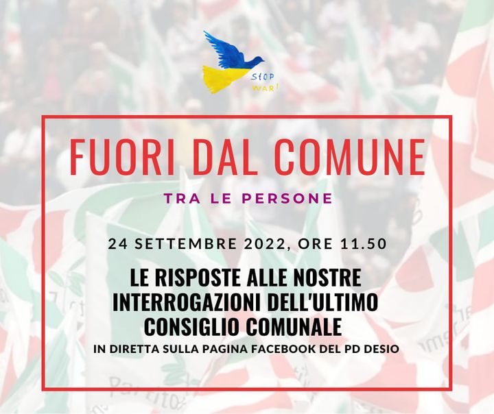 Fuori dal Comune #26 - L'ultimo consiglio comunale sulle interrogazioni: tutte le (non) risposte.